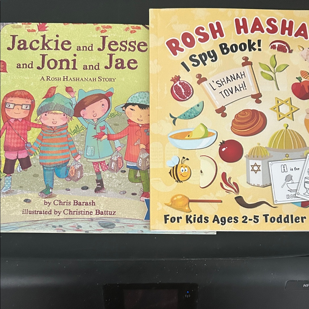 Rosh Hashanah I Spy Book For Kids